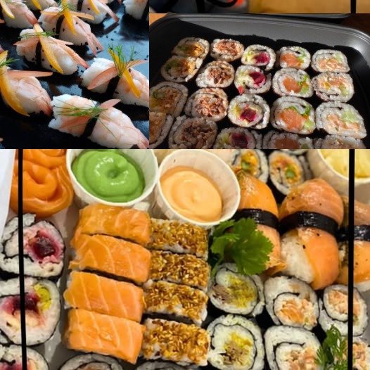 Corporate sushi platters